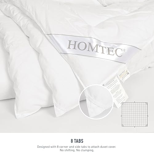 Miniatura 5 de Edredón de algodón tamaño California King, relleno de edredón alternativo de plumón blanco, relleno de edredón 100% algodón, acolchado, esponjoso,