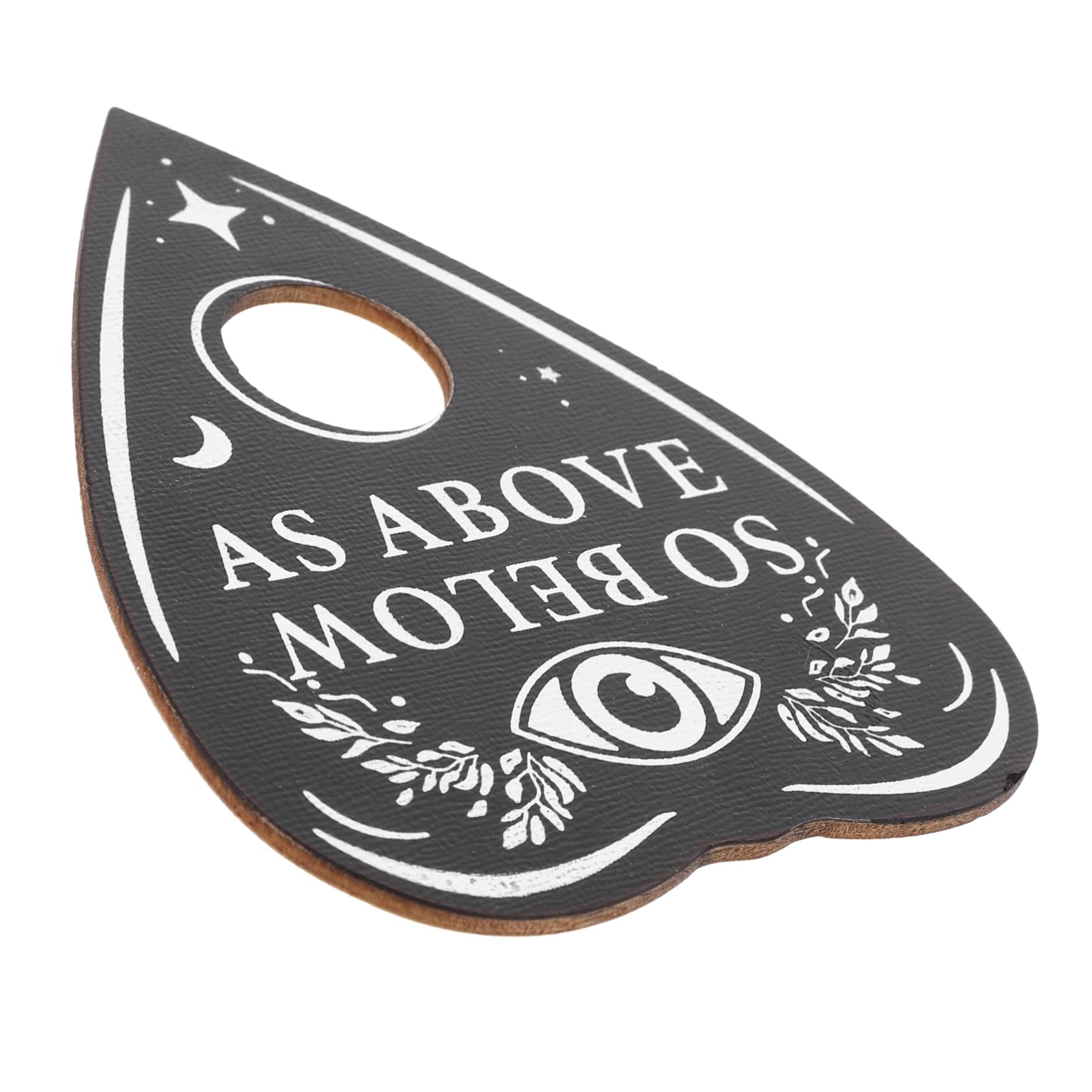 HANABASS Heart Shape Divination Board Dowsing Tool Psychic Supplies Decorative Carving Wooden Pendulum Accessory