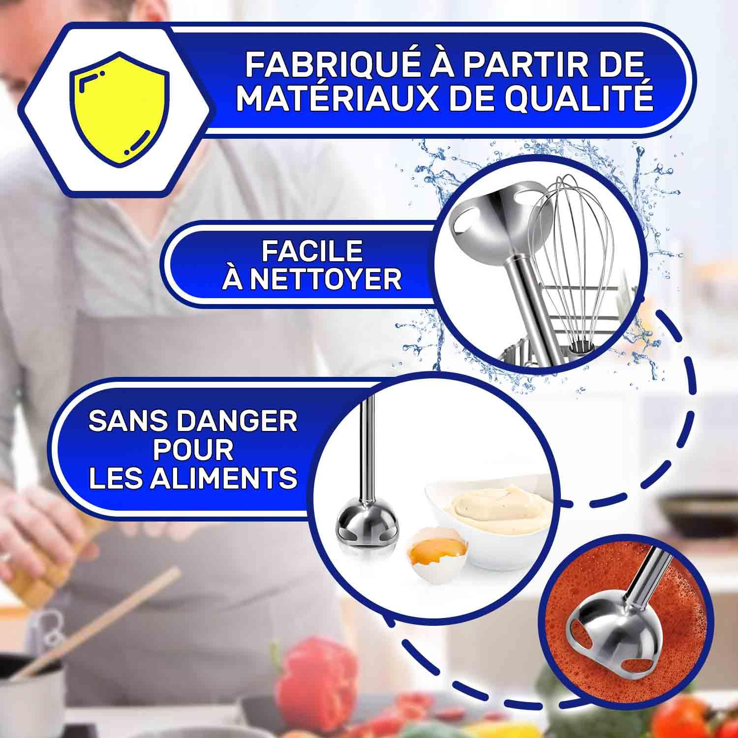 MONTERAL Pied pour Mixeur Plongeant avec Le Code Original 12033217 pour Bosch pour Siemens - Garantie de 10 Ans