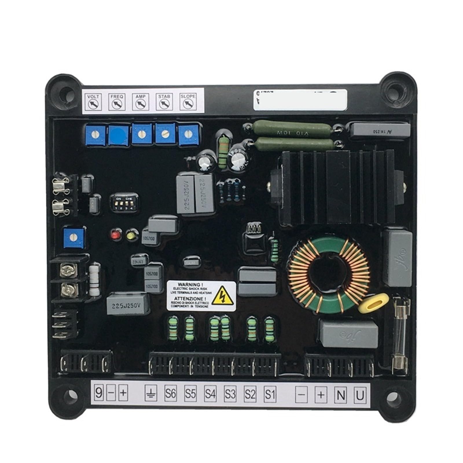 Oumifand M40fa640a M16fa655a Generator Spare Parts Avr Automatic Voltage Regulator 3 Phase Stabilizer 1Pcs(M40fa640a)