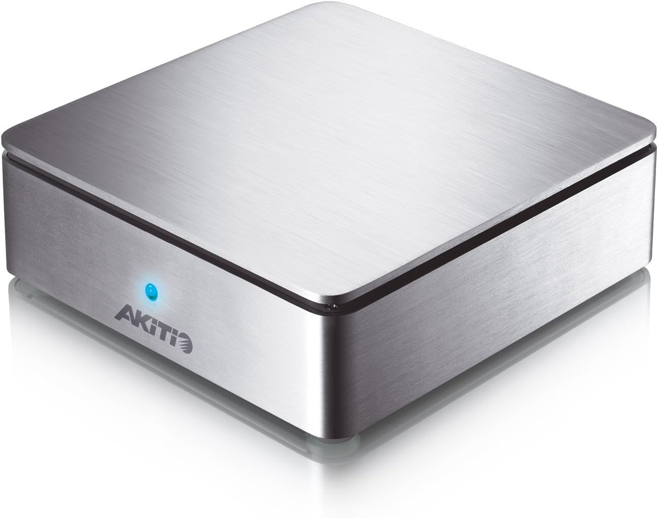 AKiTiO MCS-LN2SPS-AKT - Akitio MyCloud Mini, 1-Bay 2.5,Silver, Upnp, iTunes etc