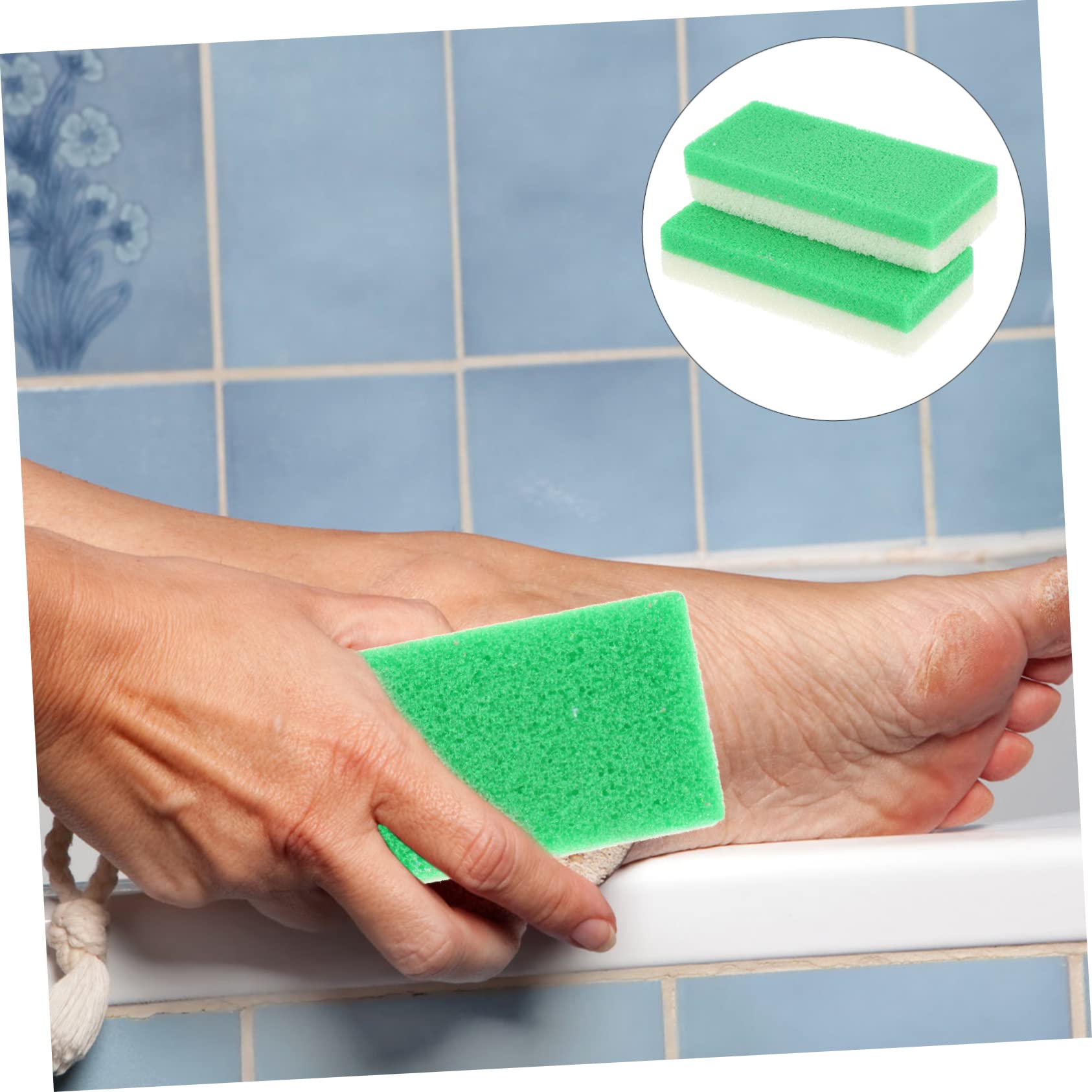 FRCOLOR Sets Foot Pumice Stone for Dead Skin Removal Pedicure Tools for Feet Spa Remover Stone Care Pcs