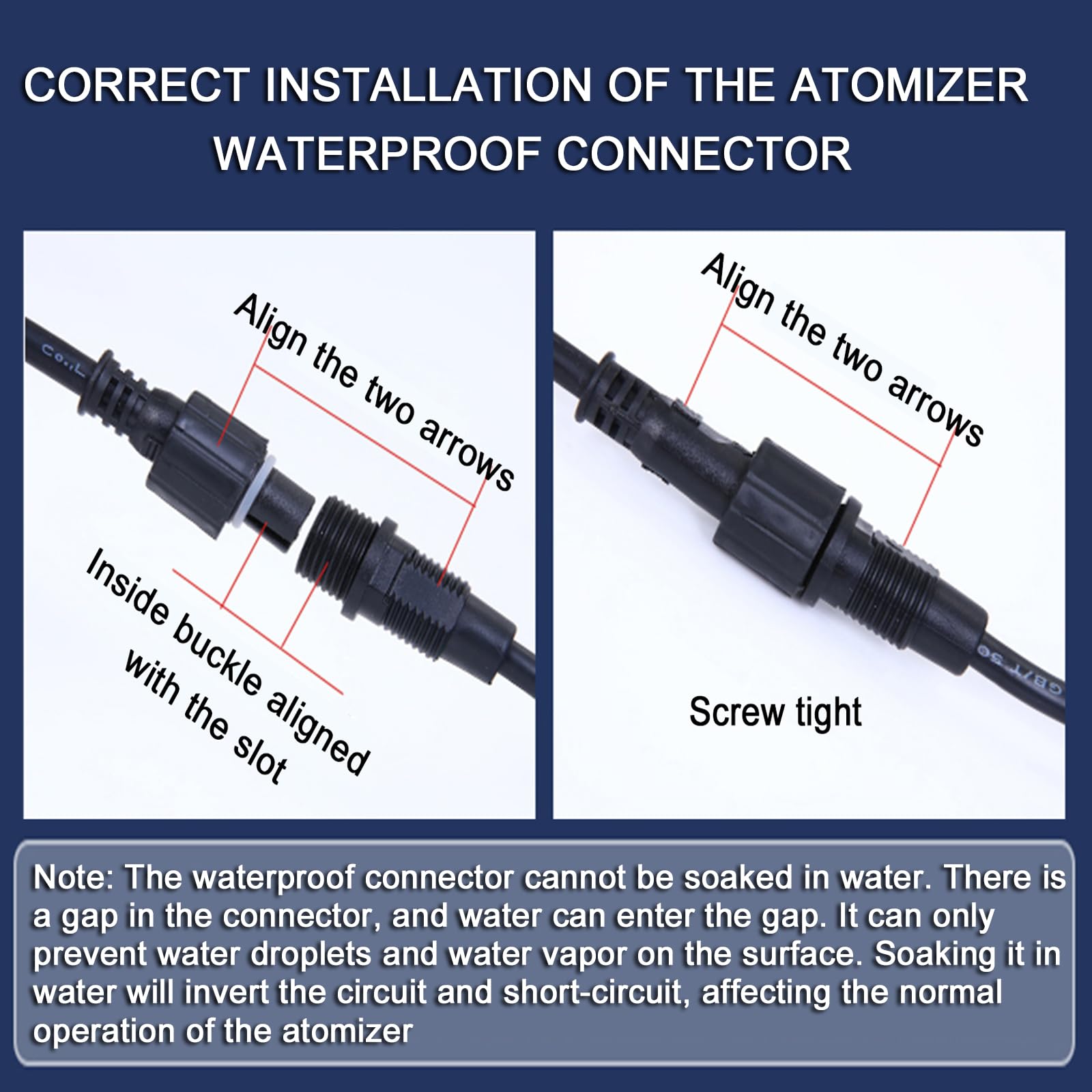 Nebulizador Ultrasónico, Nebulizador Impermeable, Humidificador con Flotador, Cabezal Atomizador Extraíble Y Sensor Capacitivo para Paisajismo, Jardines Y Piscinas