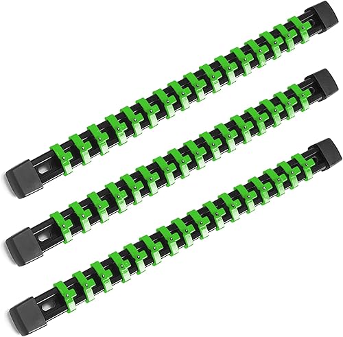 Miniatura 5 de Organizador de enchufes Herramientas ABS - Soporte de enchufe rojo, kit de 3 soportes de enchufe de alta calidad de 38 pulgadas x 45 clips (3