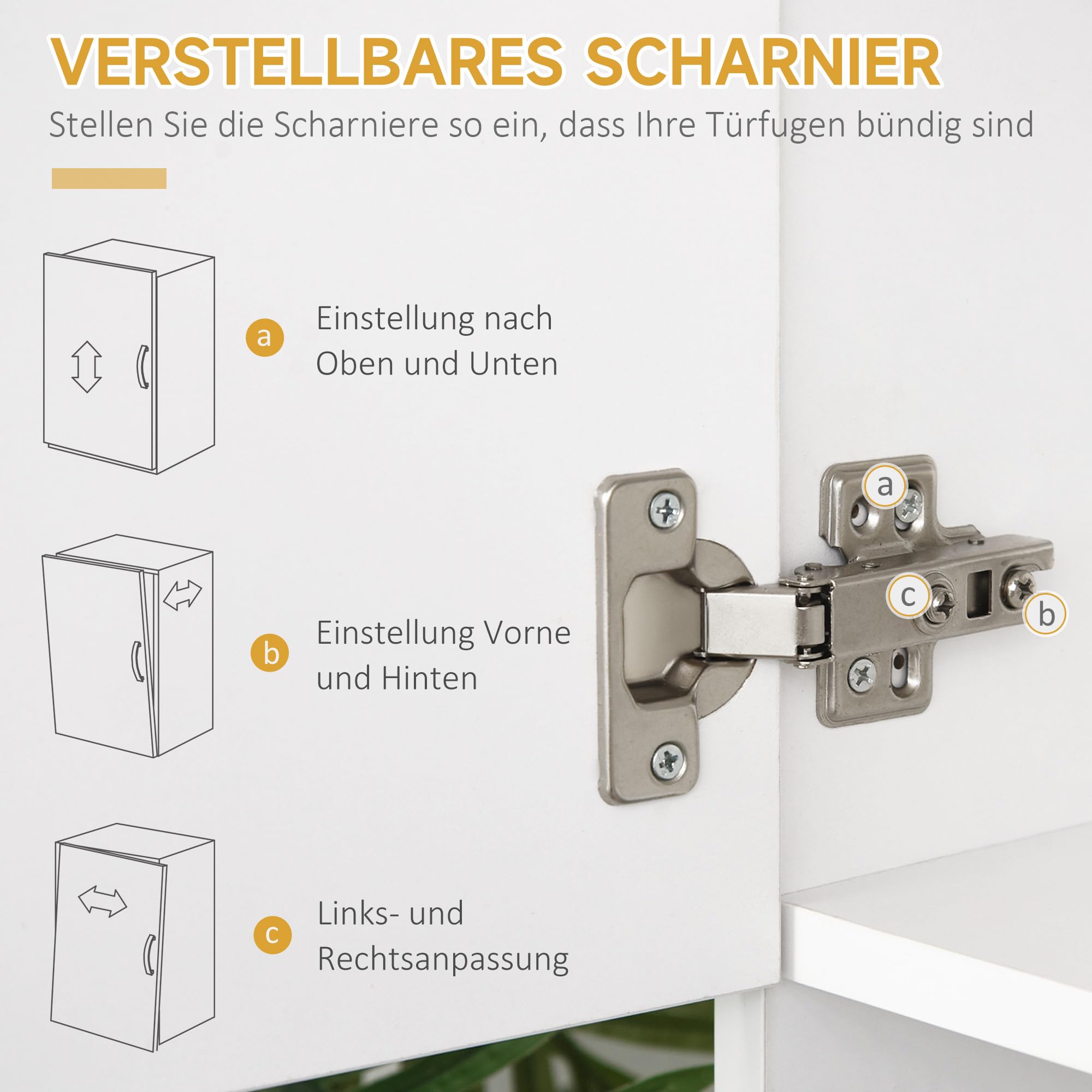 HOMCOM Küchenschrank, Hochschrank mit Schubladen, verstellbaren Einlegeböden, Küchenbuffet mit Mikrowellenregal für Wohnzimmer, Esszimmer, 101 x 39 x 180 cm, Weiß