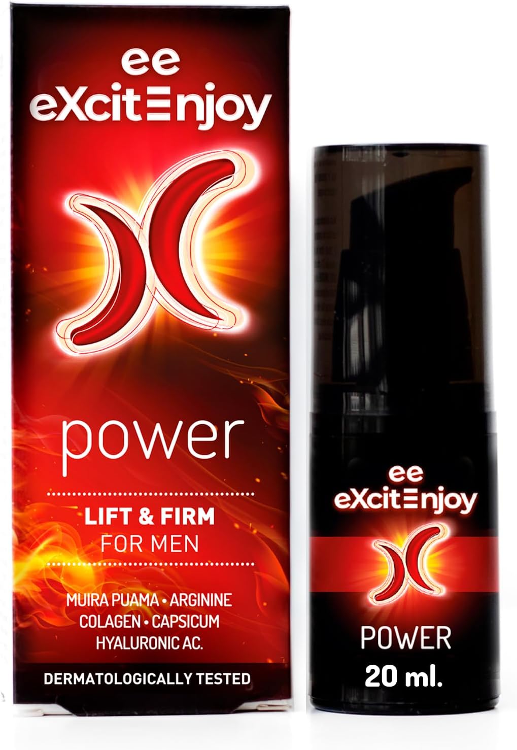 Excite Power Intimate Gel for Men with Warming Effect and Botanical extracts 20 ml
