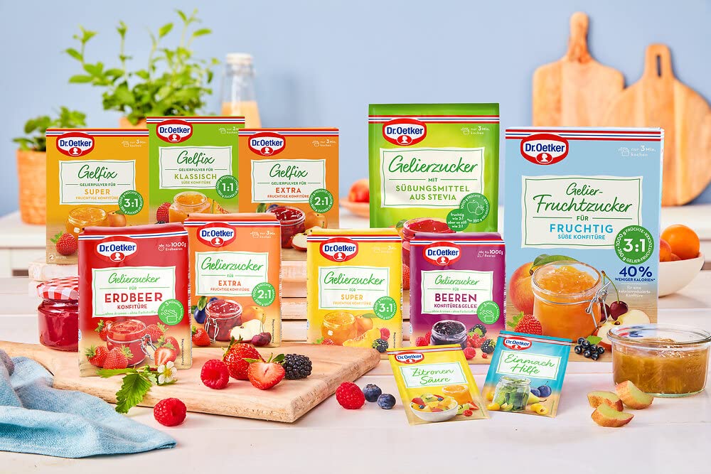 Dr. Oetker Gelfix Classic 1:1, 8 x 60 g (3 Beutel je 20 g