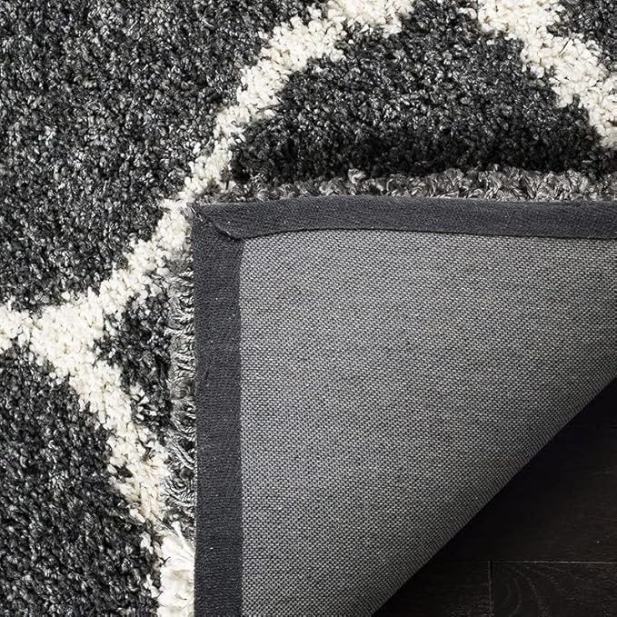 Image of Carpet for Living Room 5X7 FEET Modern Soft Shaggy Carpet Thick, Fluffy & 2 inch Pile Shag Rug for Your Kids Room, Bedroom & Livingroom (Dark Grey 1)