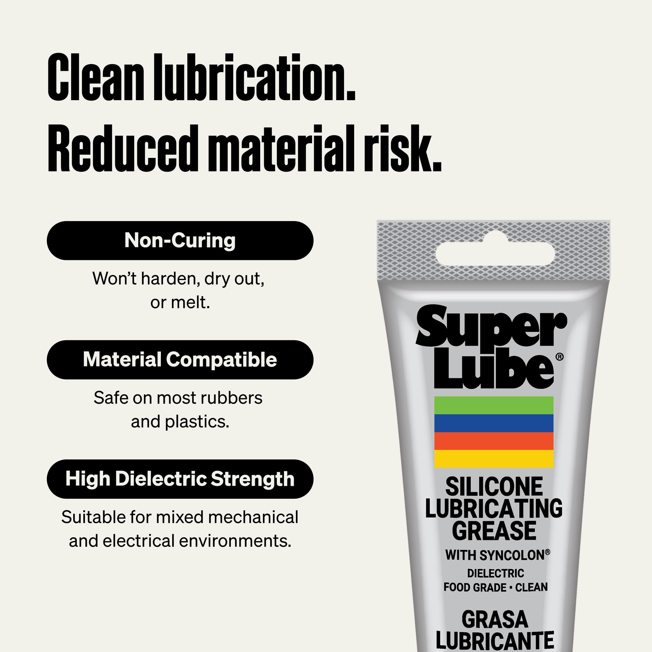 Super Lube Silicone Grease - Superior Protection -6 Super Lube Silicone Grease - Superior Protection -6