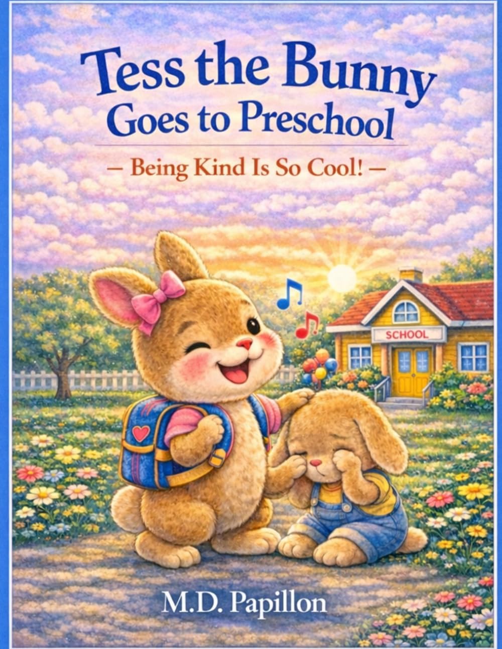 Tess the Bunny Goes to Preschool – Being Kind Is So Cool
