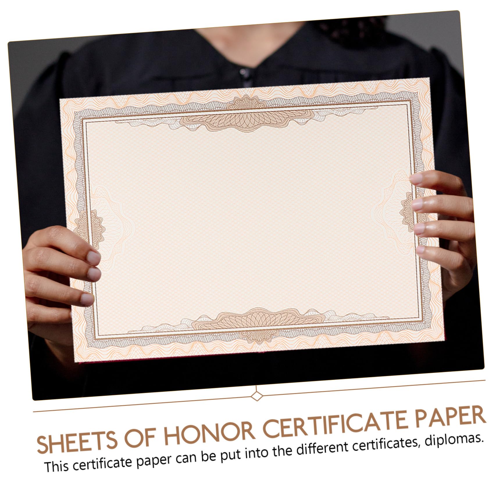 Blanco Certificados de Papel en 100 Premio Hojas para Diploma
