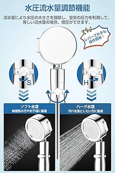 Eaimiu シャワーヘッド マイクロナノバブル M/K/G/Oアダプター付き Amazon.co.jp: Eaimiu シャワーヘッド【2025年究極改良型】節水
