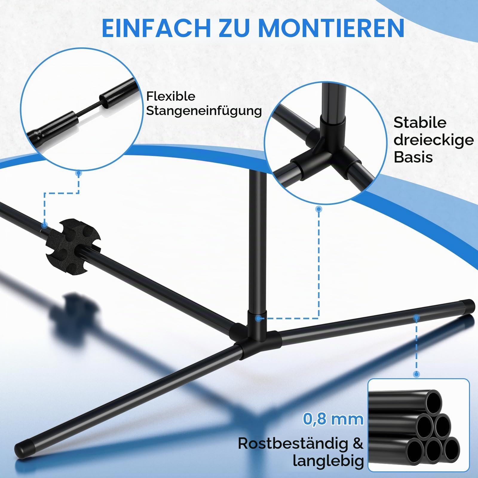Badmintonnetz Outdoor 400cm | 500 cm Federballnetz, Faltbare Volleyballnetz für Garten, Tennisnetz Höhenverstellbar mit 3 Federbällen & Tragetasche Indoor & Outdoor