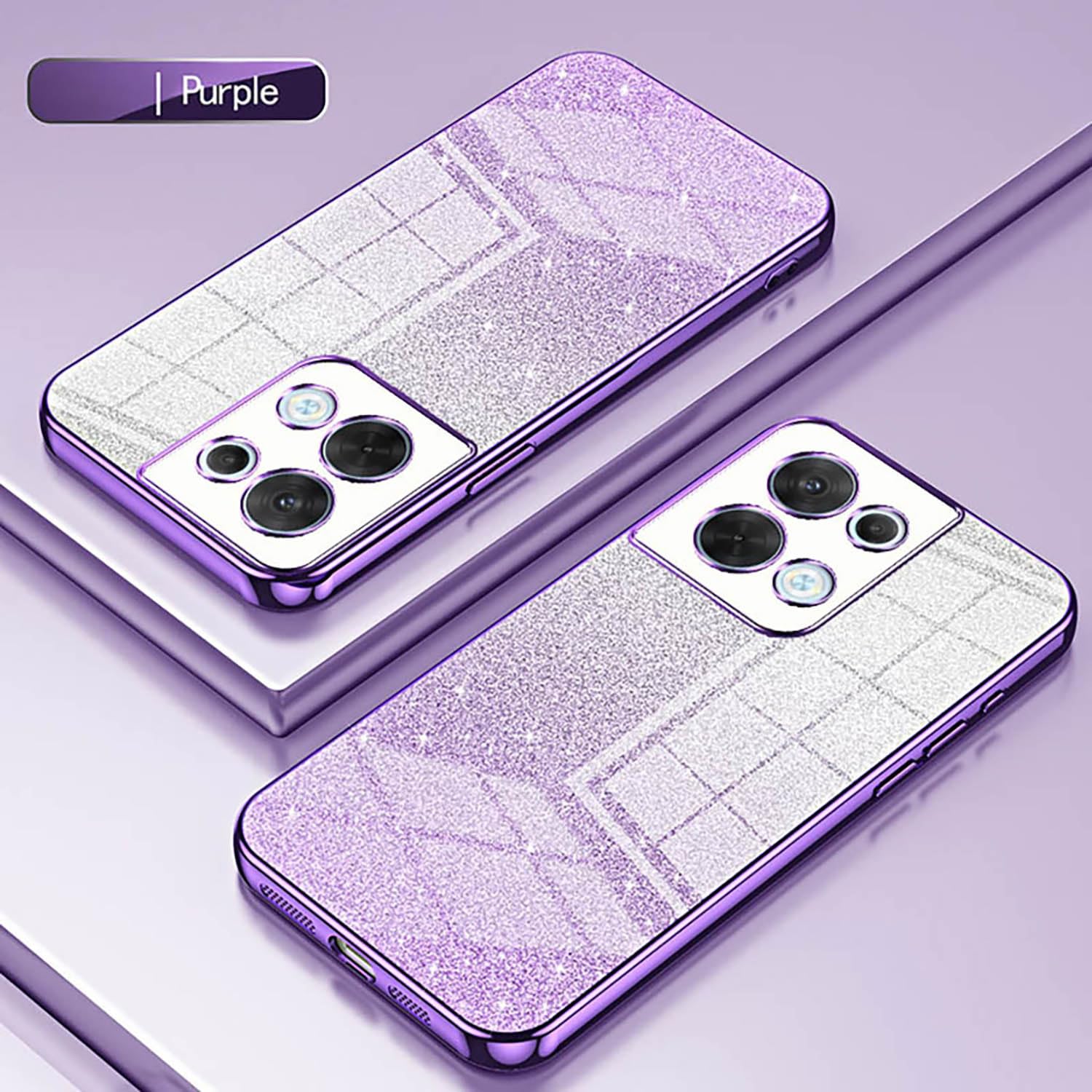 WILLIS Custodia per Oppo Reno8 Lite 5G, Cover Protettiva in