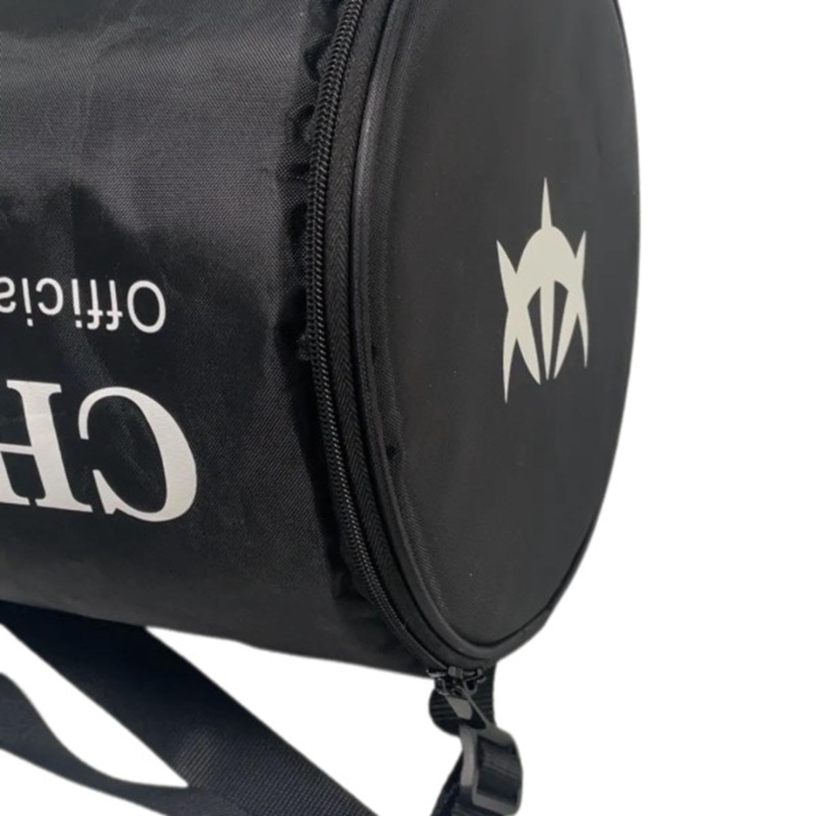 Borsa per Palline da Tennis, Accessorio per l'insegnamento, Nera, Contiene 60 Palline, Contenitore Porta-Palline, Raccoglitore Portatile per