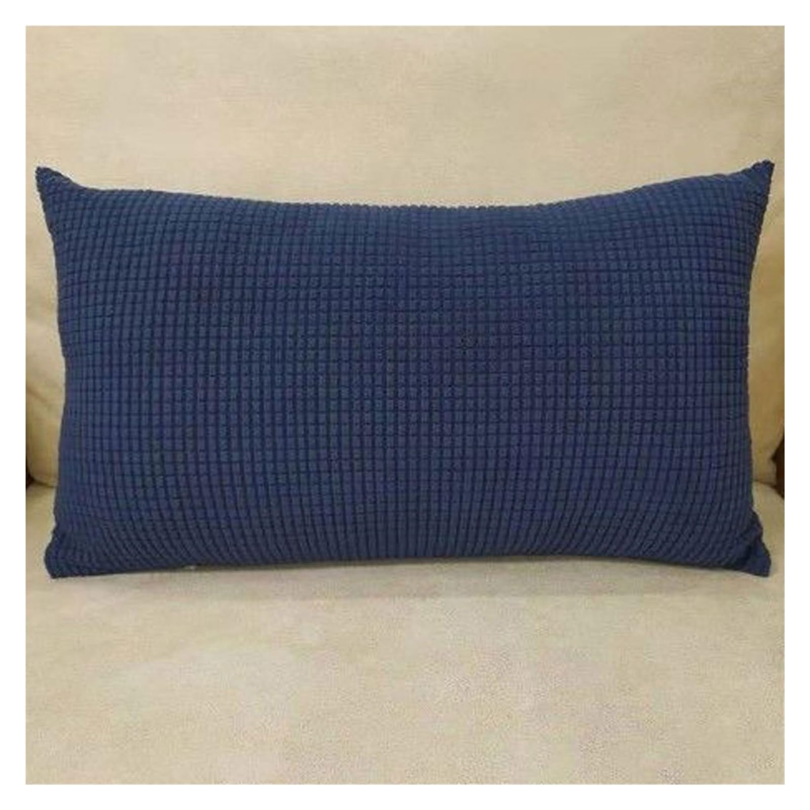 Swj-Swjssb Navy Blue Throw Pillow Cover 45X45 Set Of 2,Pillowcases For Sofa Cushions 40X70 Sofa Pillow Cases For Couch Cushion Covers 50X70 Protectors Bed Corduroy Cushion Slipcover ( Color : Size : 40X70cm(2P