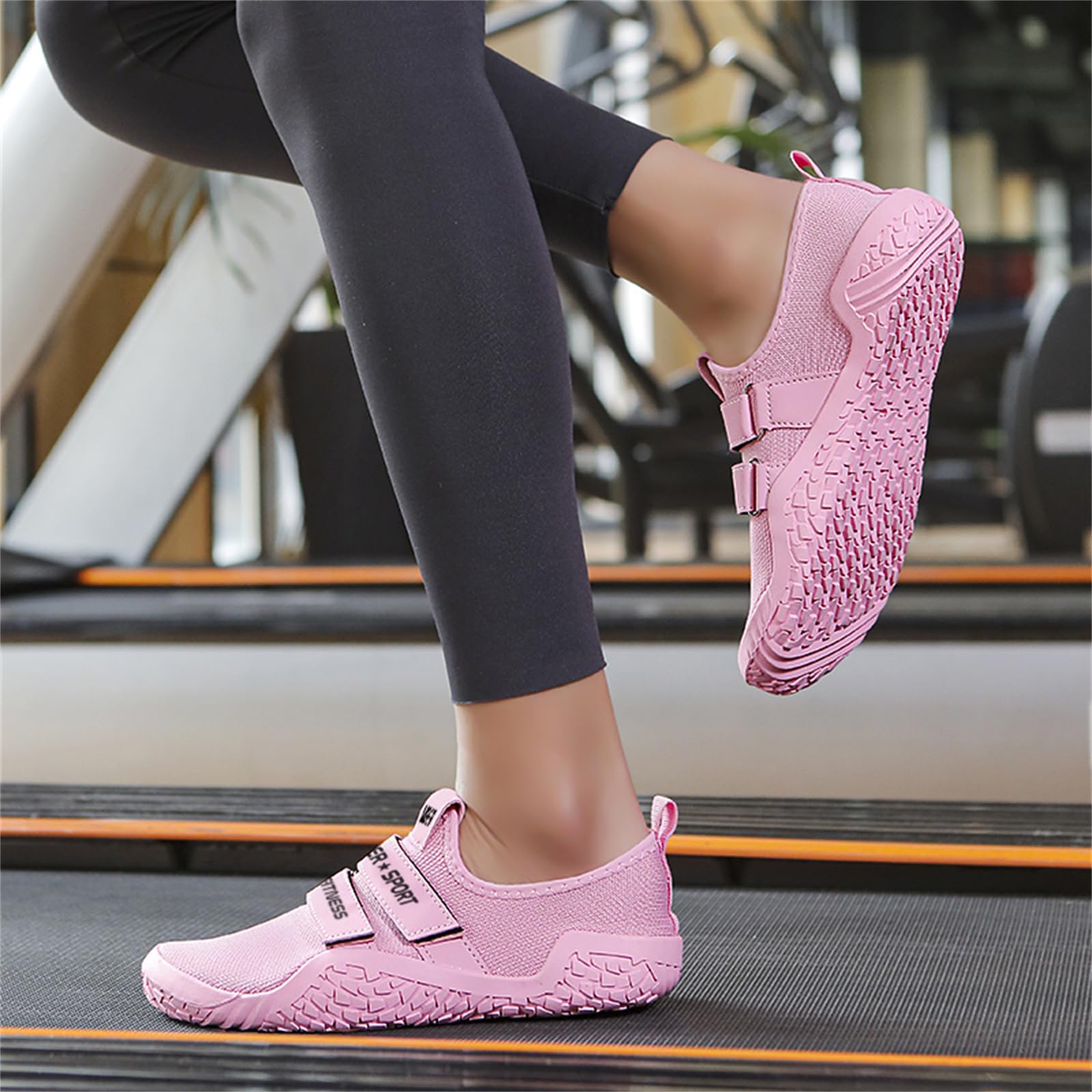 JiuQing Deadlift Shoes Hombres Mujeres Levantamiento De Pesas Squat Shoes Barefoot Fitness Cross-Trainer Sneaker para Gimnasio Interior