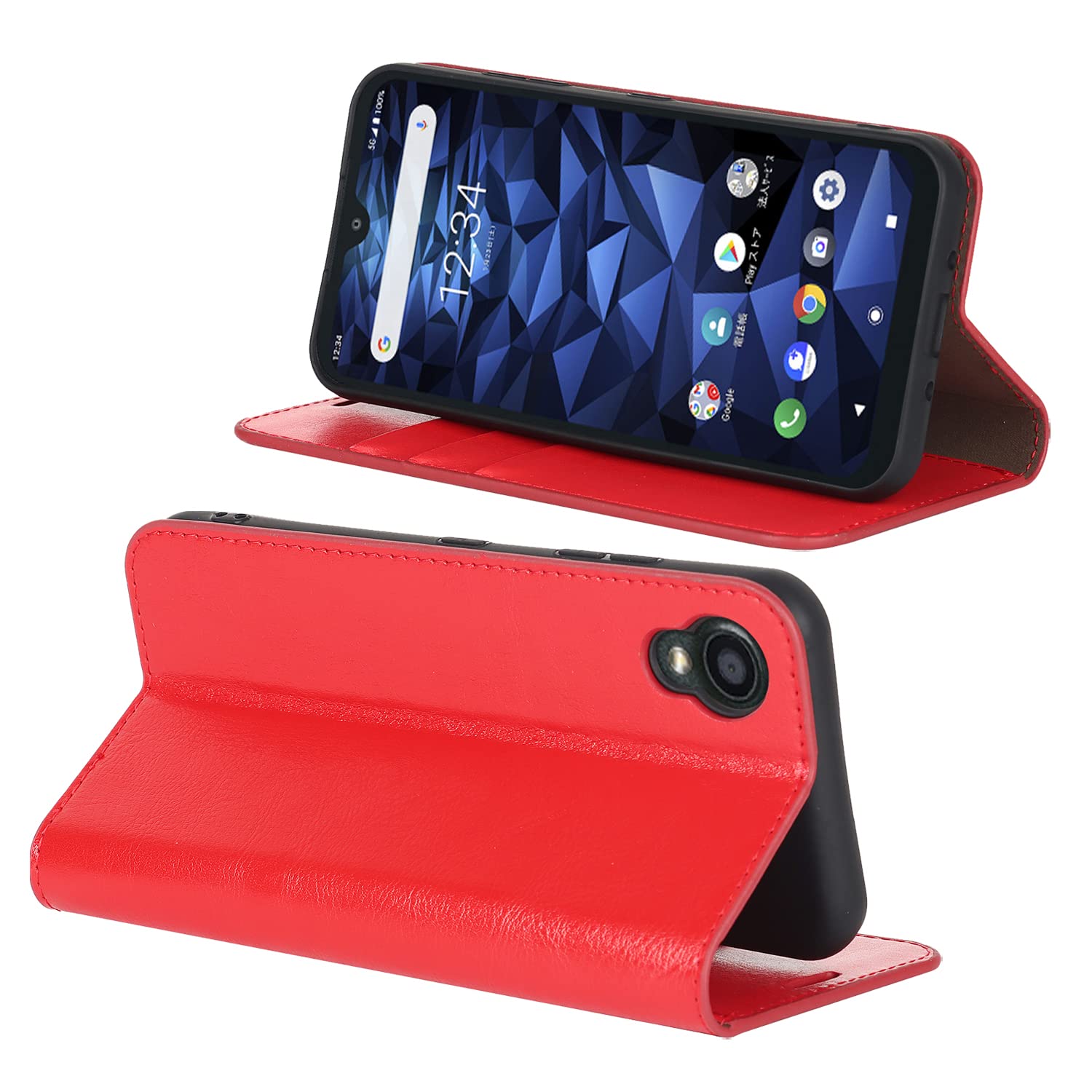 Amazon.co.jp: 京セラ DIGNO BX2 A101KC ケース 手帳型 【マグネット
