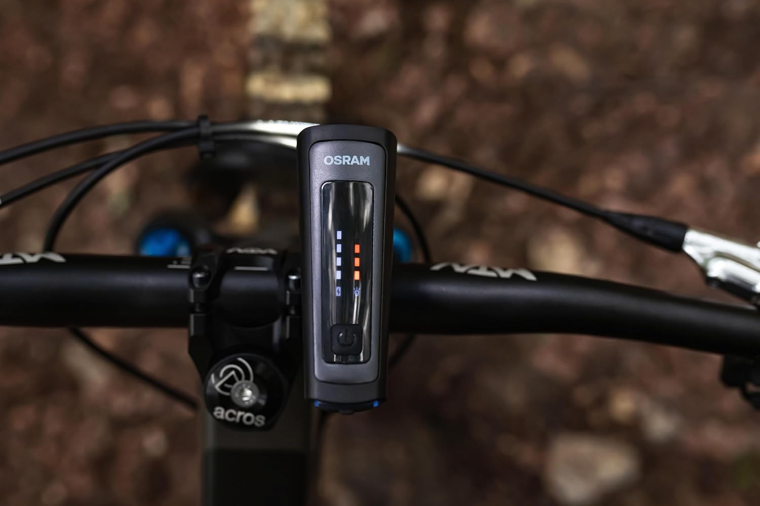 OSRAM LEDsBIKE Race 100 Set, Rechargeable Bike Light Set, StVZO Approved Front and Rear LED Light Set with Brake Light, Multiple Lighting Modes, Three Brightness Levels, 100 lux