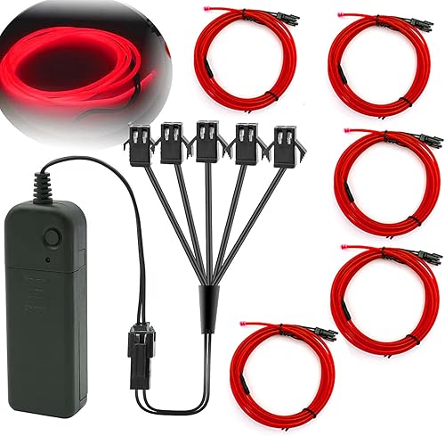 Vista 72 de Ourbest el Wire - Cable de luz multicolor Amarillo