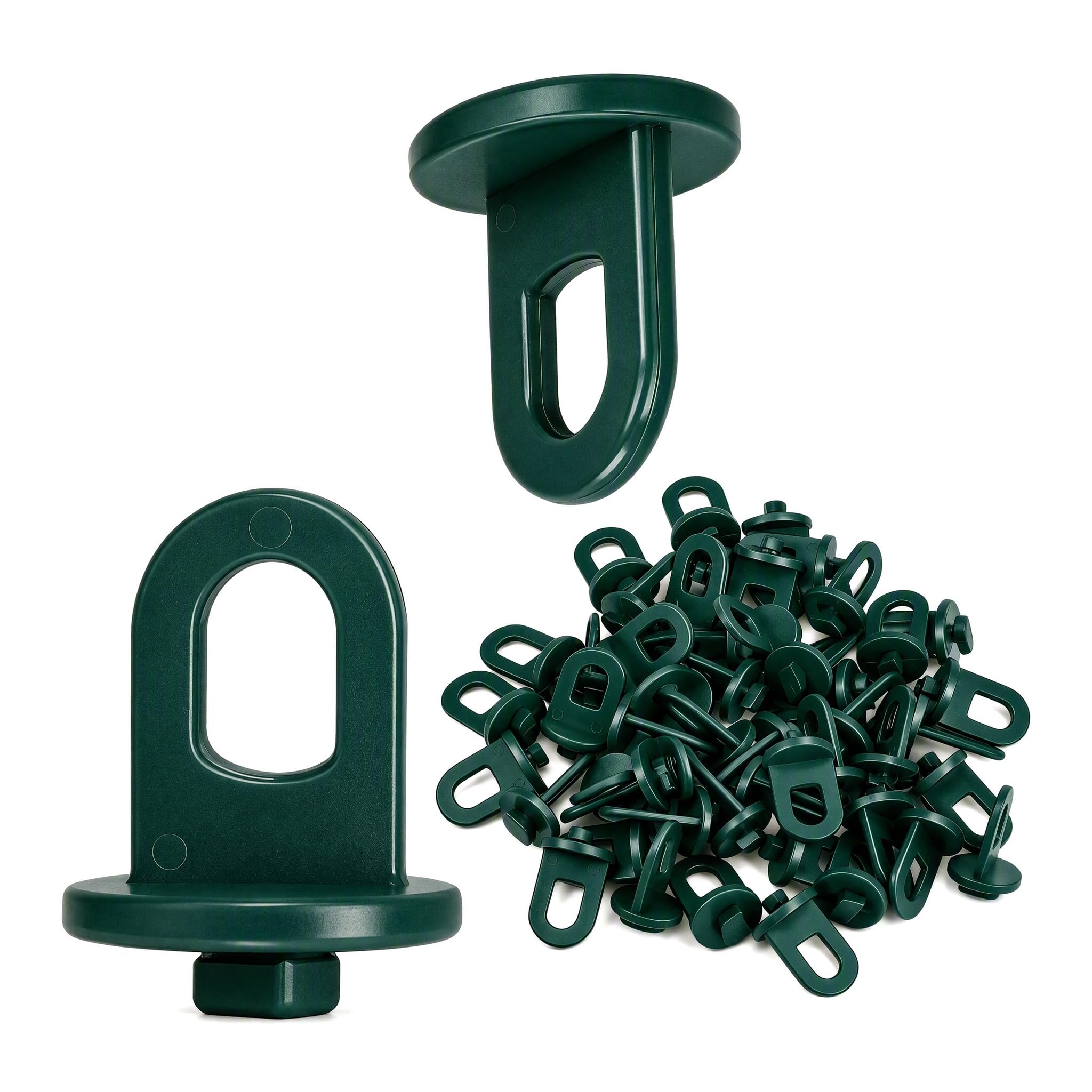 50 Pcs Greenhouse Twist Clips, Greenhouse Hooks Plant Wall Clips