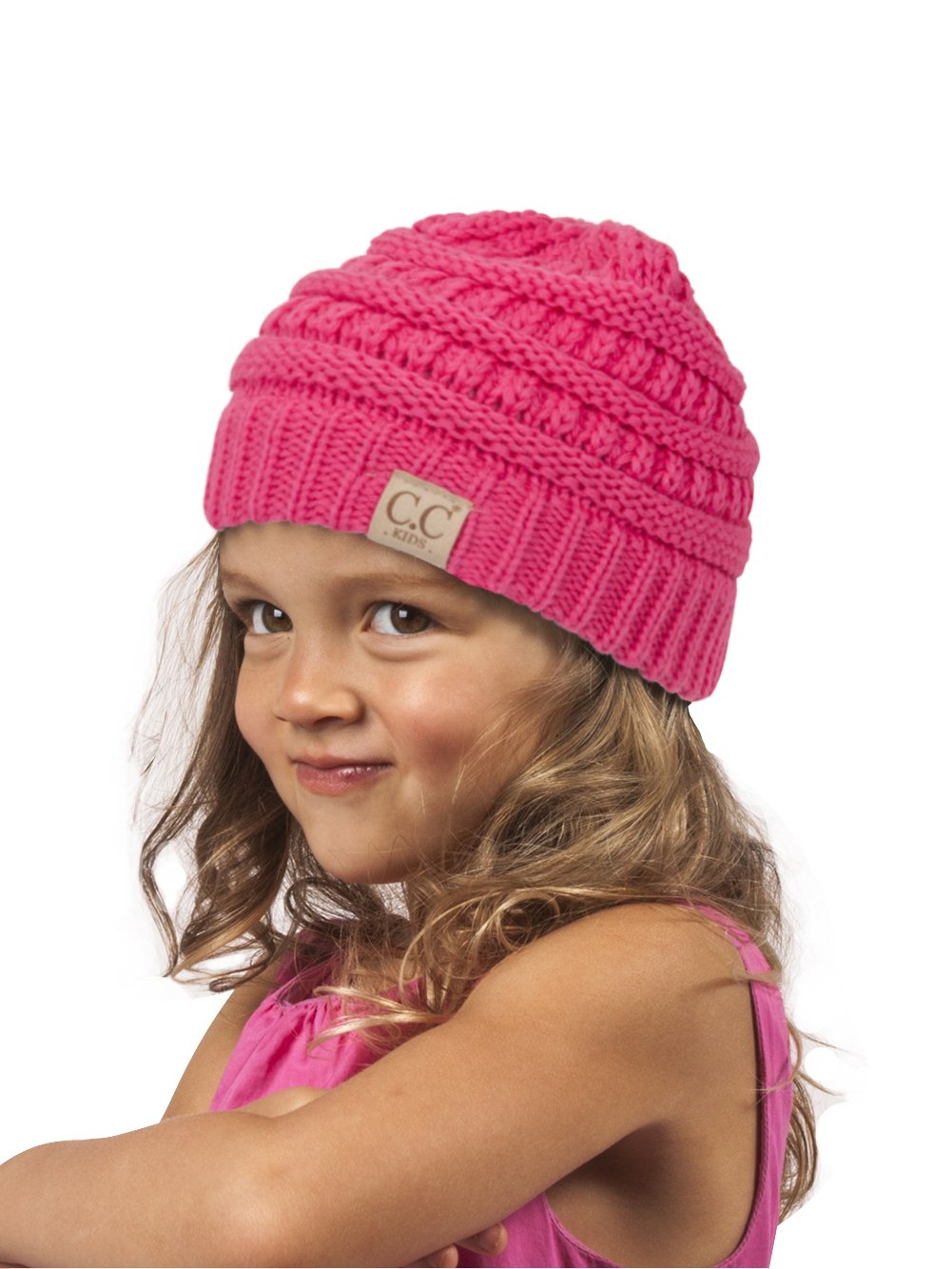 Gravity Threads CC Kids Soft Beanie - Candy Pink