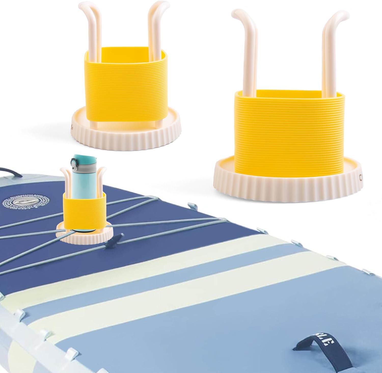 Paddle Board Cup Holder, Universal Kayak Drink Holder, Fishing Boat Water Bottle Holder, MultiFunctional and Stable, Fits Most Cups and Bottles, Easy Installation for Paddleboarding, Kayaking, Boating Paddle Board Cup Holder, Universal Kayak Drink Holder, Fishing Boat Water Bottle Holder, MultiFunctional and Stable, Fits Most Cups and Bottles, Easy Installation for Paddleboarding, Kayaking, Boating