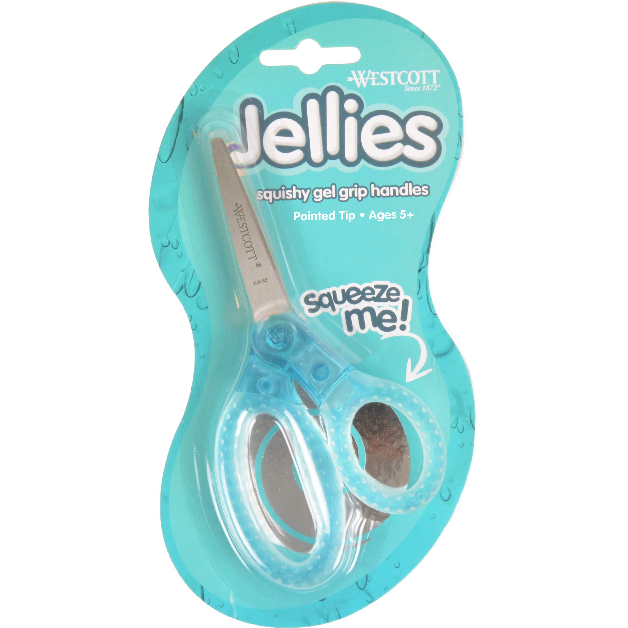 Westcott Jellies Lot de 12 paires de ciseaux pour enfants de 12,7 cm, 12,7 cm, les couleurs peuvent varier