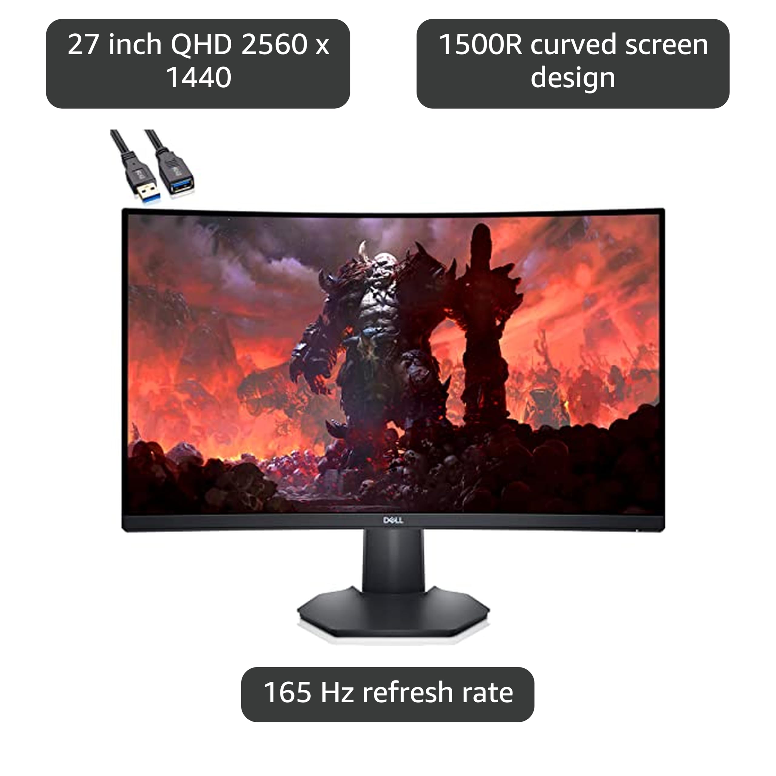 Amazon.com: Dell S2722DGM 27