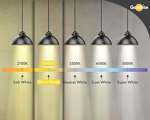 Miniatura 4 de Goodlite Bombilla de filamento LED A23 de 21 W (equivalente a 225 W), regulable, blanco cálido 3000 K (30 K), vidrio transparente, E26, alto