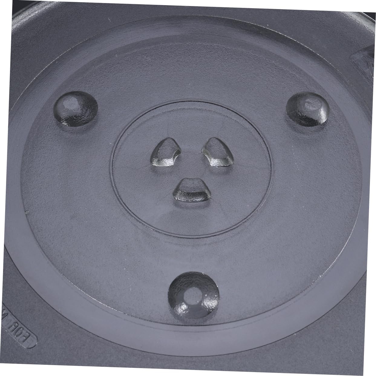 Microwave Glass Turntable Plate Replacement for House Microwaves Strong Material Easy to Clean