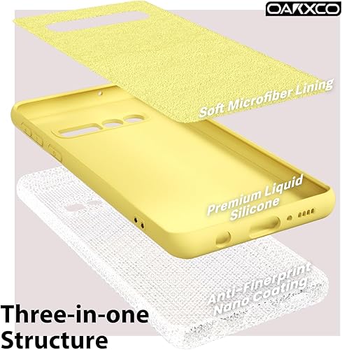 Miniatura 5 de Oakxco Diseñada para Samsung Galaxy S10 Plus Funda de Teléfono con Agarre de Silicona Líquida, Bonita Delgada Fina Suave Funda de Goma TPU Gel Liso
