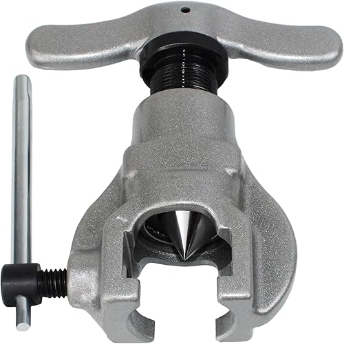 Miniatura 4 de HFS (R Kit de herramientas de abocinación excéntrica 45 Herramienta de abocinación de tubo excéntrico HVAC Refrigeración 7 troqueles 316-34 pulgadas