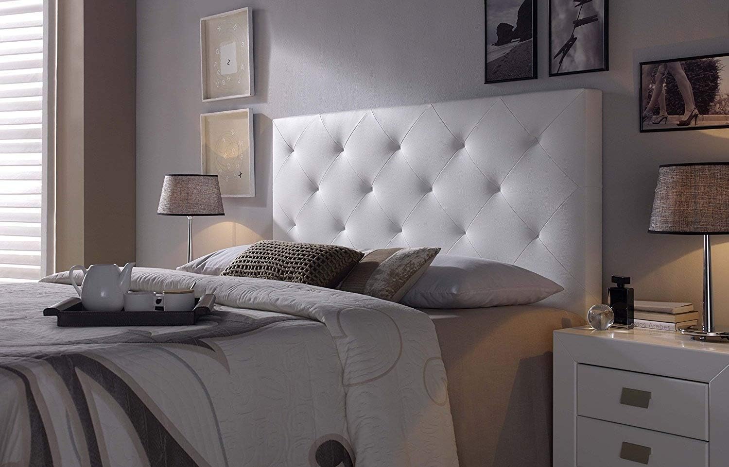 Marckonfort - Rombo Headboard 160X60 White