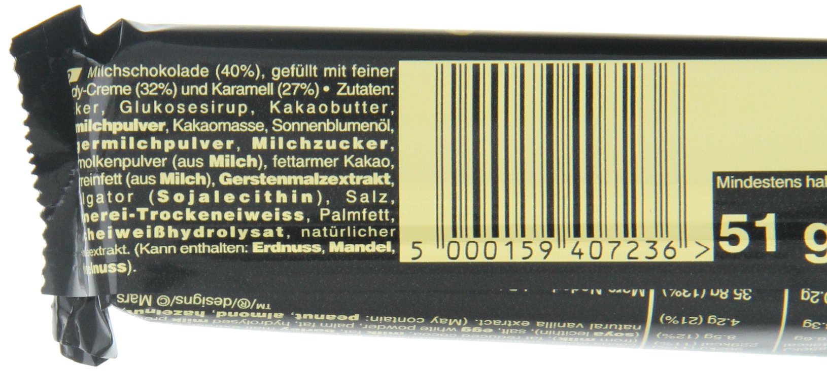 Mars Bars Single 51gr 32 Teile