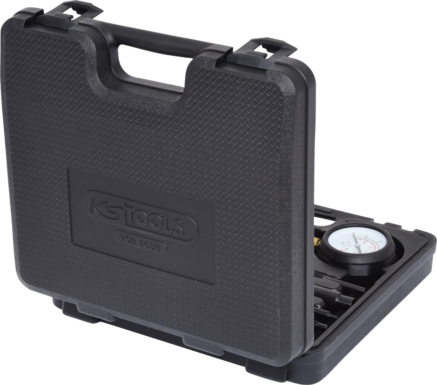 KS Tools 150.1680 Tester p.la pressione di compressione,diesel,13pz