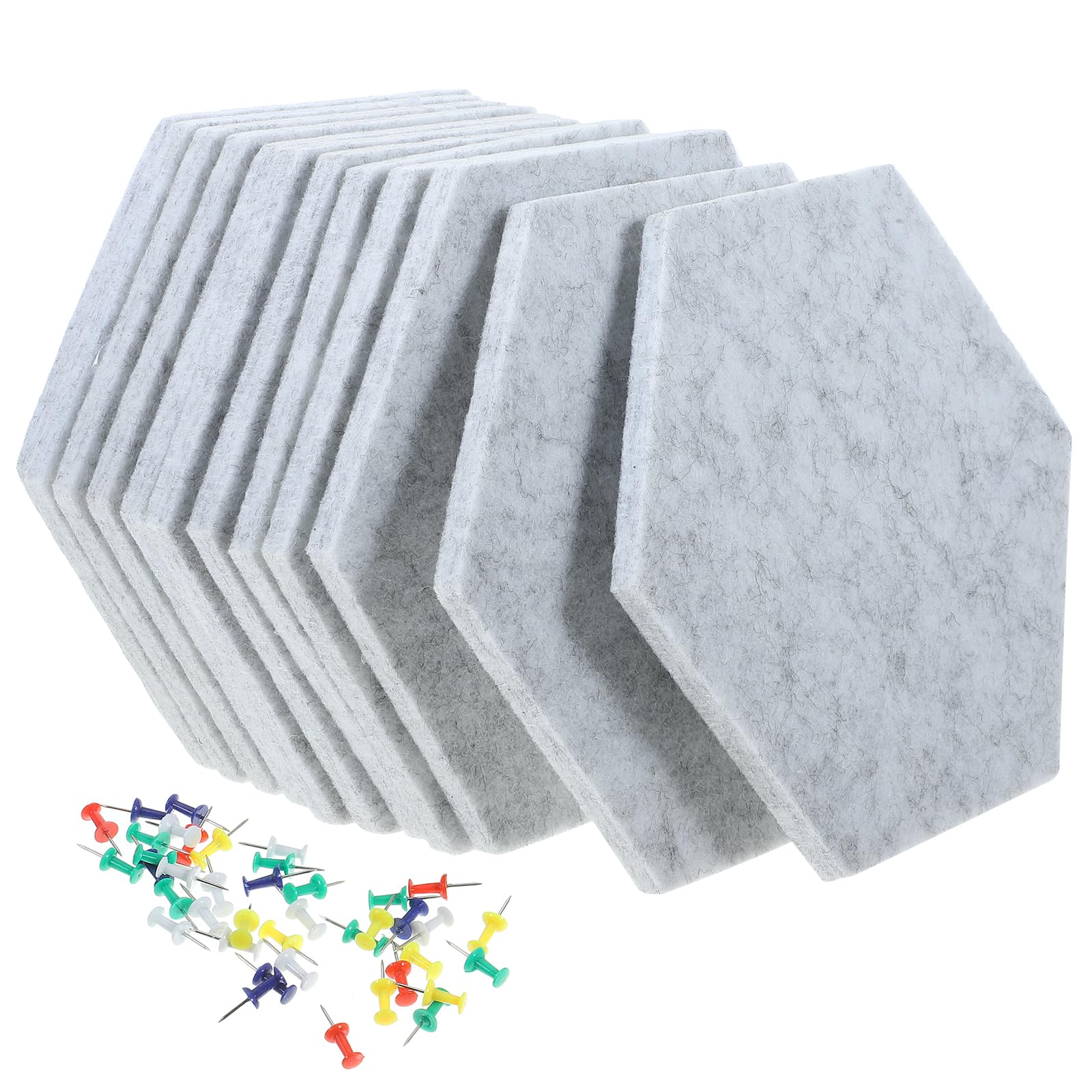 Affichage de bureau tapis insonorisation tableau mural feutre hexagonal