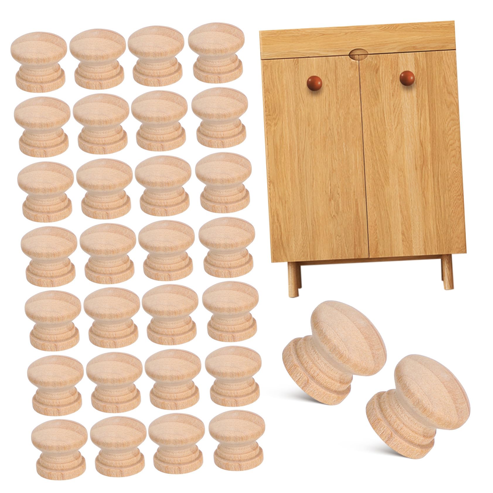 Boutons de Meuble Champignon pour Rénover Facilement une Armoire