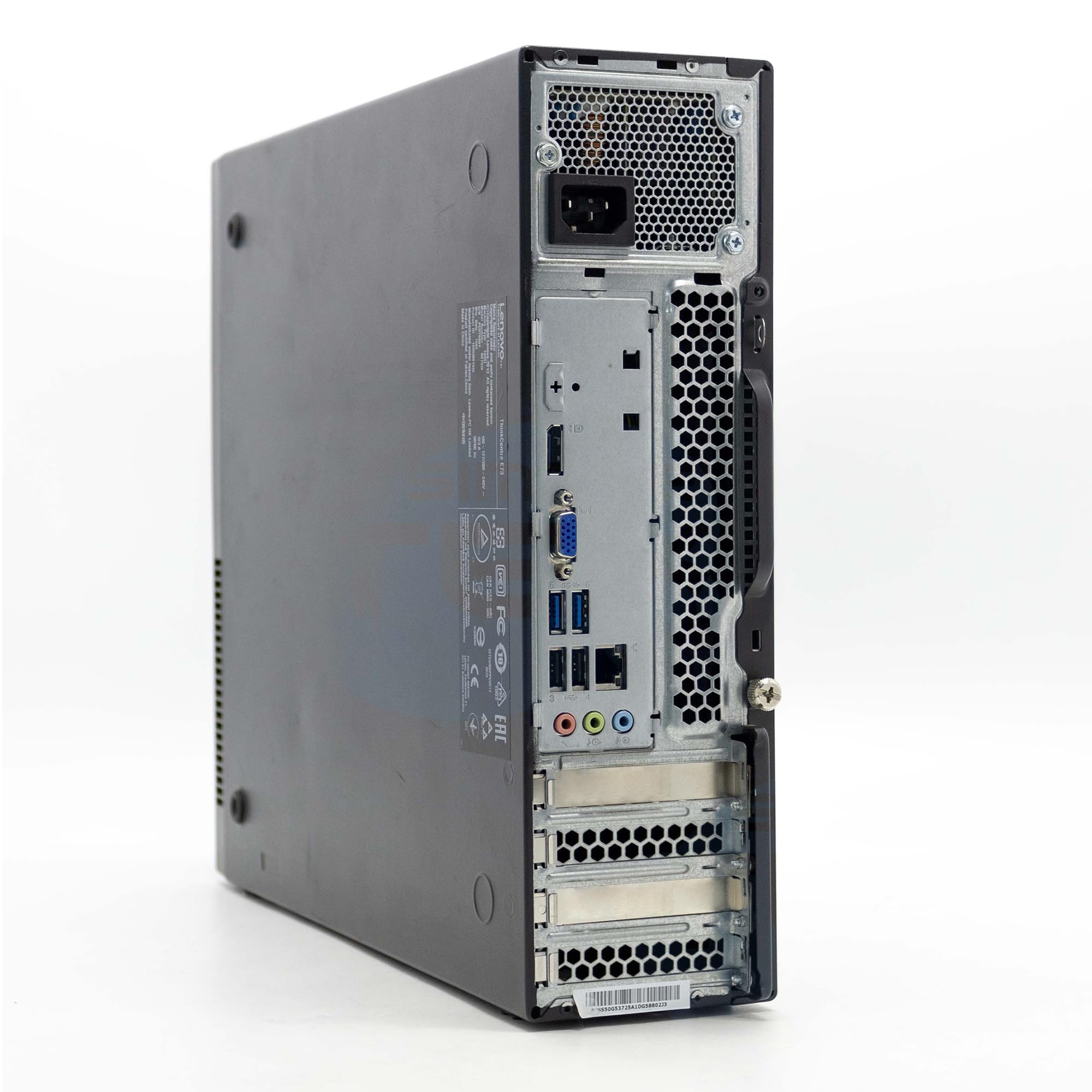 Lenovo COMPUTER FISSO E73 SFF i5 4430S fino a 3.2GHz Aziendale PC Desktop (Ricondizionato) (Con Antenna WiFi USB, 4GB RAM SSD 120GB)