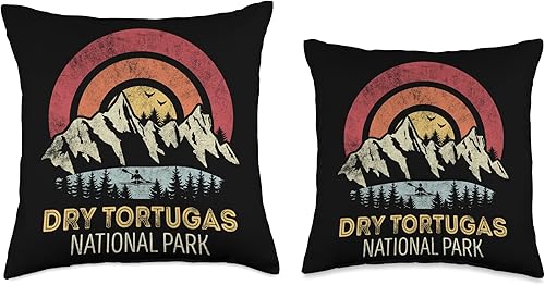 Miniatura 3 de Dry Tortugas National Park Mountain Sunset Sunrise Throw Pillow, 18x18, Multicolor