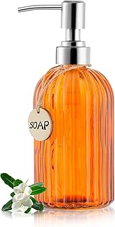 MOCLIF 16 OZ Soap Dispenser，Tempered Glass ...,