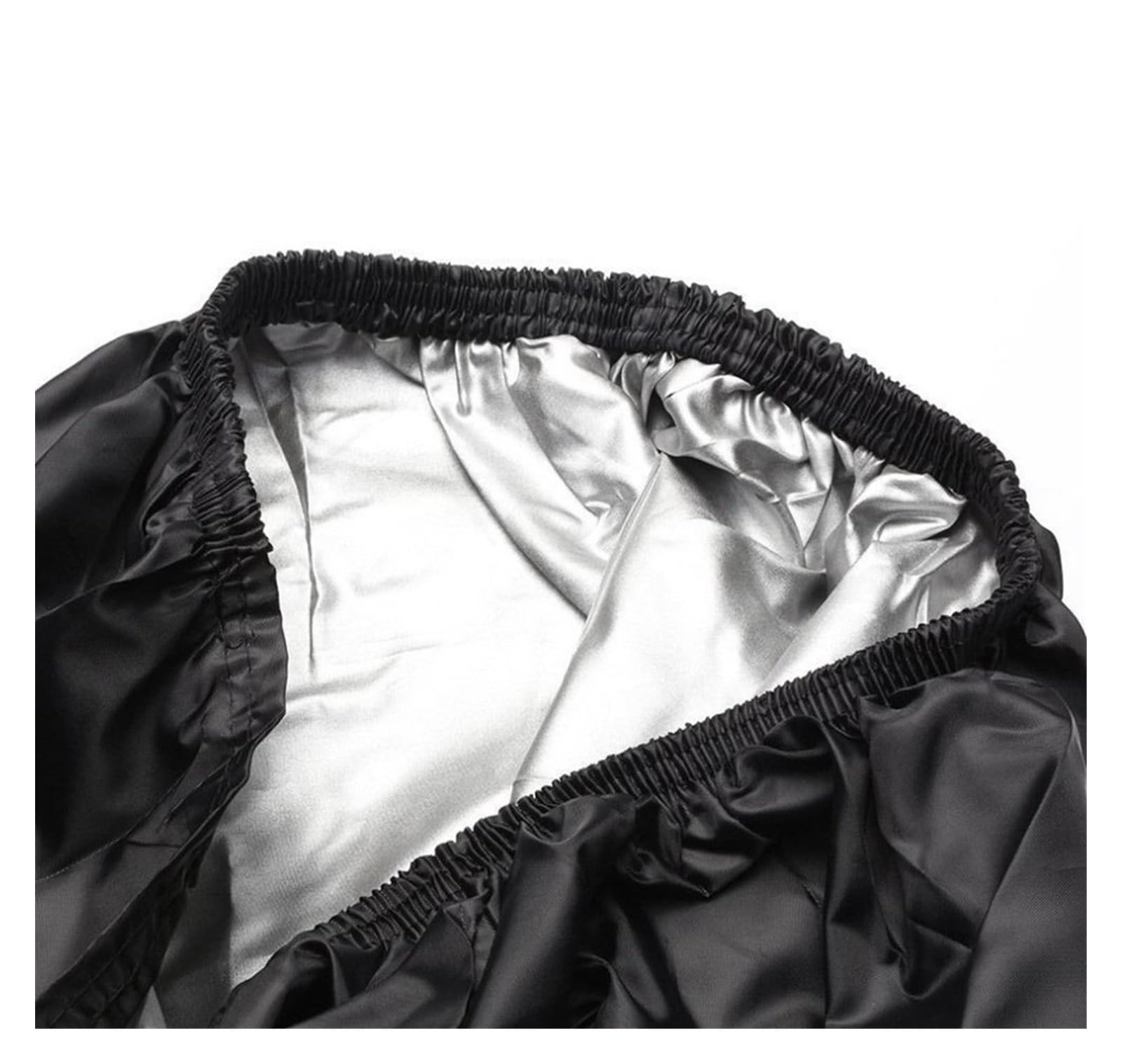 Motorrad Abdeckplane Outdoor Outdoor-ATV-Abdeckung, Allrad-Quad-Aufbewahrung, Allwetter-Schutzabdeckungen, Motorrad-Vollauto-Schutzzubehör(Black XL)