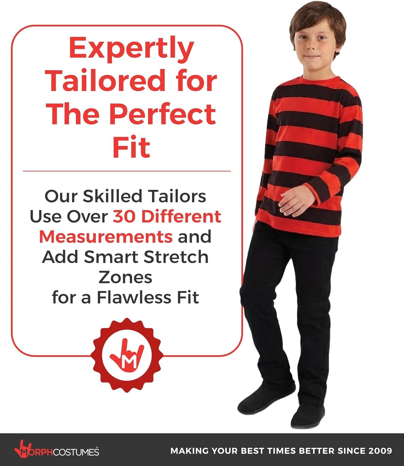 fun shack Black And Red Striped Jumper For Men And Women Casual Wear Stylish Knit Sweater Perfect For All Seasons