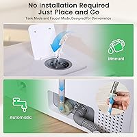 Vista 8 de BLITZHOME WiFi Countertop Portable Dishwasher, Smart 9 Programs, 167℉ High-Temp, 360° 3Spray, 24H Timing, Hot Air Drying, Air Refresh, Baby-Care