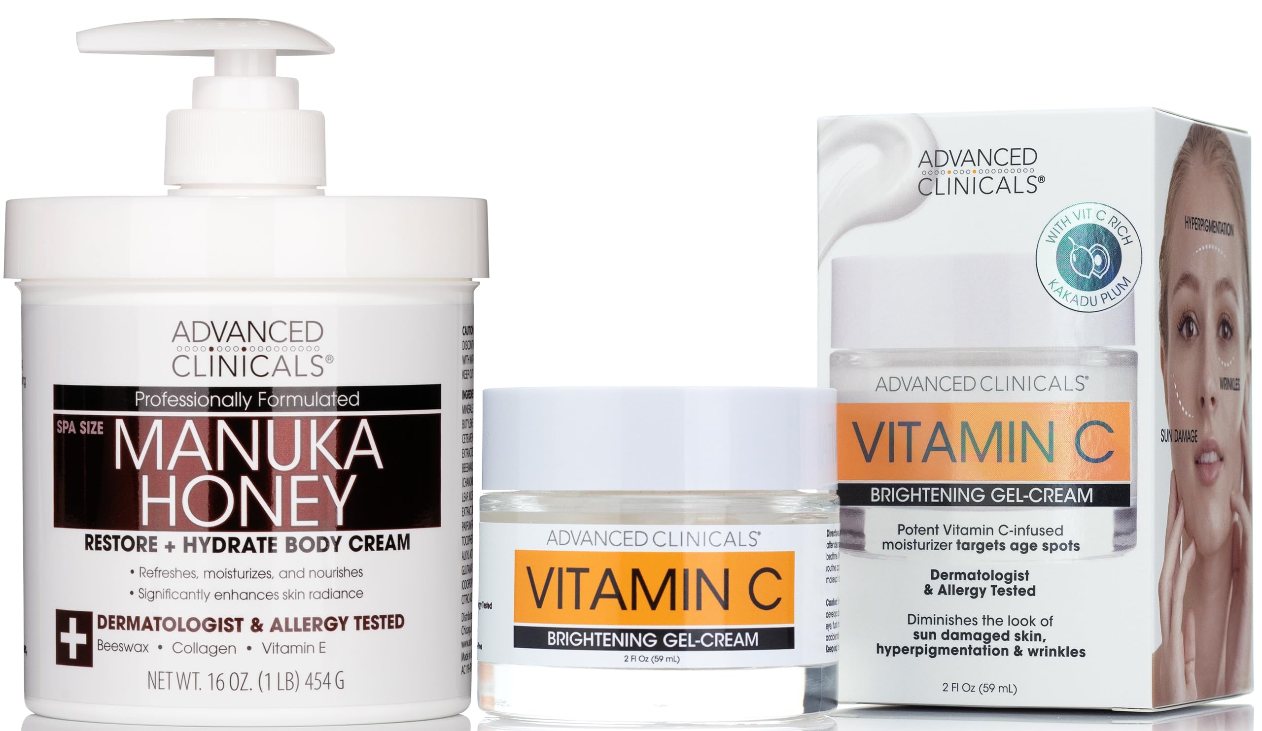 Amazon.com : Advanced Clinicals Manuka Honey Hydrating Cream +