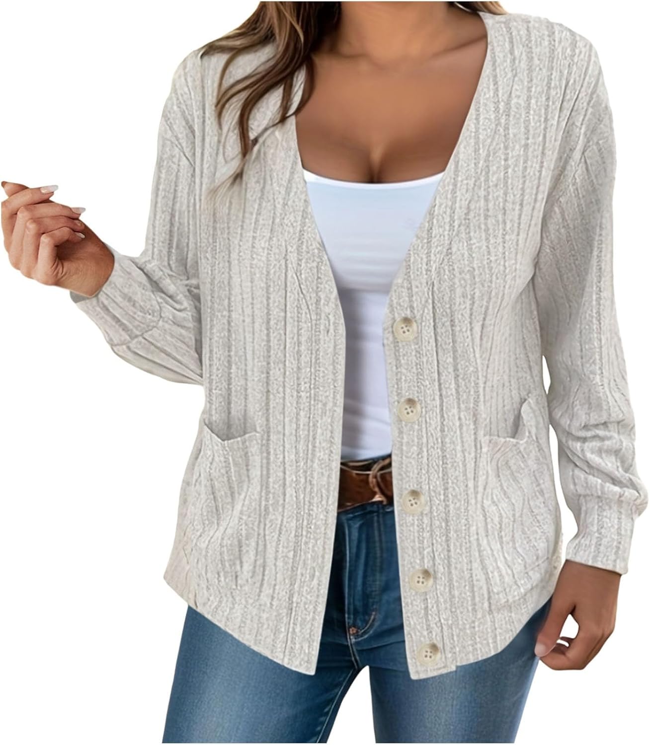Gypsohila GPG-507 Waist Shape Cardigan