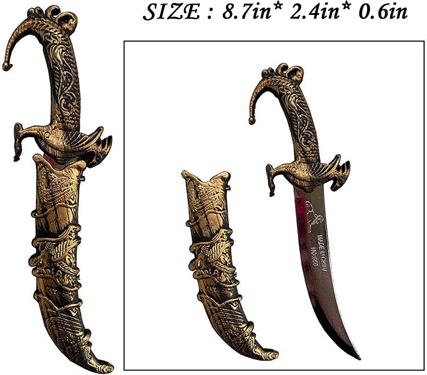 12 Pcs Retro Viking Pirate Costume Kids Renaissance Medieval Costume for Boys