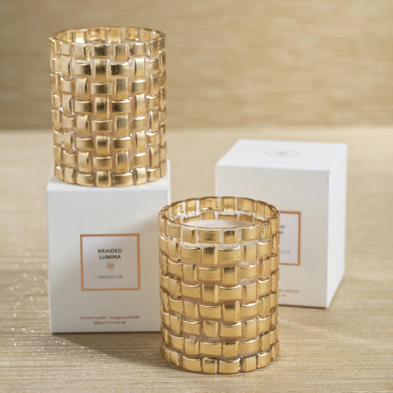 candle✣candle Candle Jar with Horn Lid - 5 Fragrances