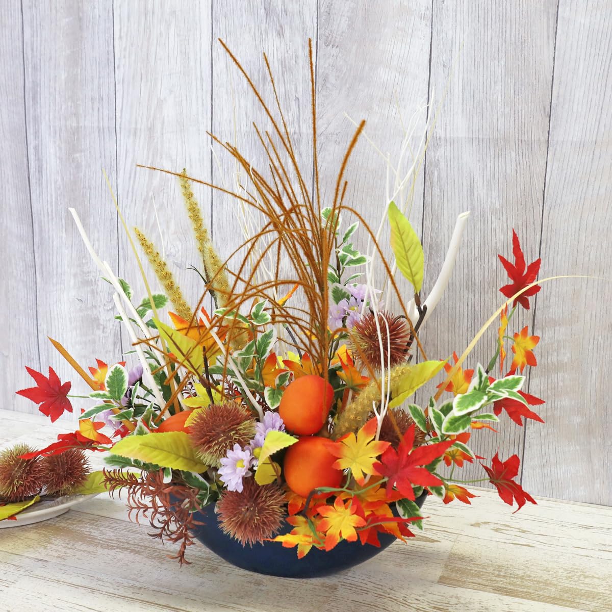 人工造花 植物シルク 2パック 10.6インチ 秋のアレンジ ボーホスタイルブーケ フローラル 素朴な装飾 テーブルセンターピース ホームキッチン装飾用 (プ並行輸入 秋の花 秋の葉 草 人工フラワーアレンジメント シルクフラワー 秋の装飾 ホームテーブル センターピース ファームハウス ウェディング 感謝祭  ハロウィン 3束