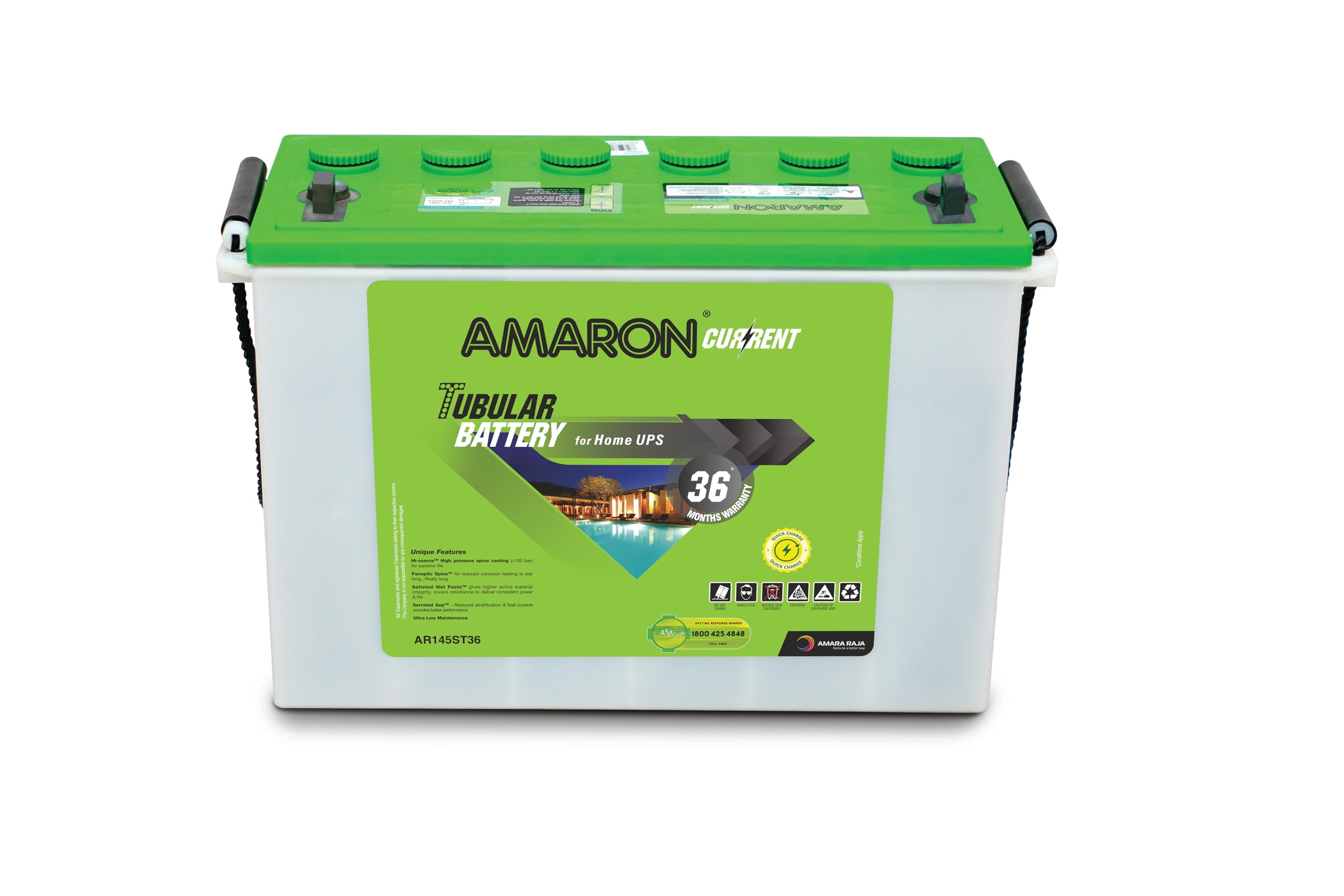 AMARON CURRENT Short Tubular Battery - AM145ST36 (AAM-CR-AM145ST36)-image-36